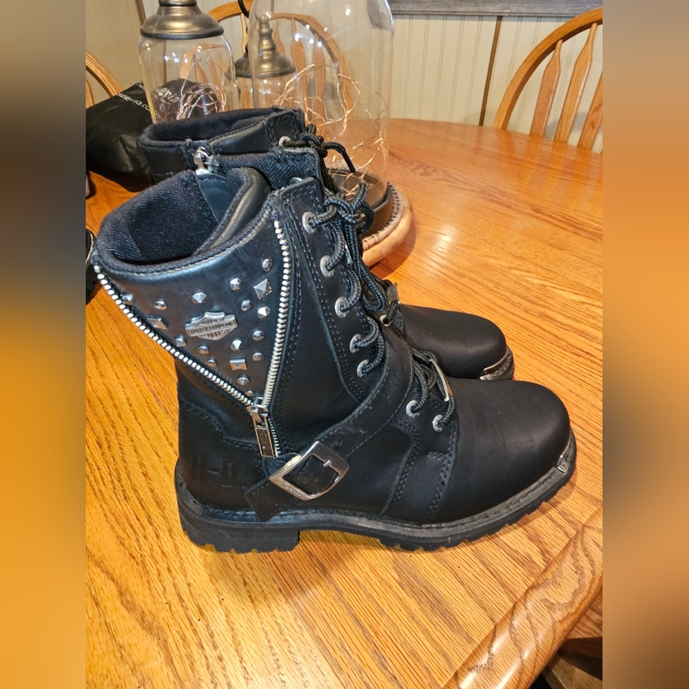 Women's Size 8.5 Harley Davidson Riding Boots